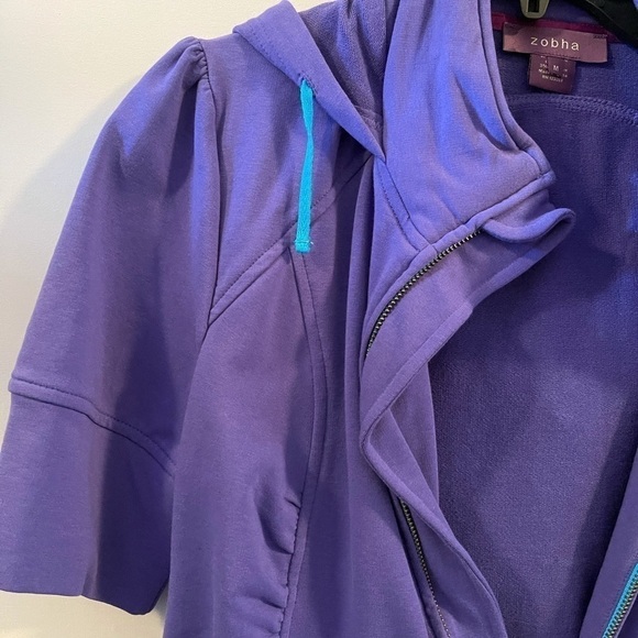 Zobha Alexis full zip short sleeve hoodie - Picture 10 of 11